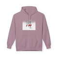 Hoodie — 'Lazy Today, Lady Tomorrow' Minimal Script Hoodie (White)