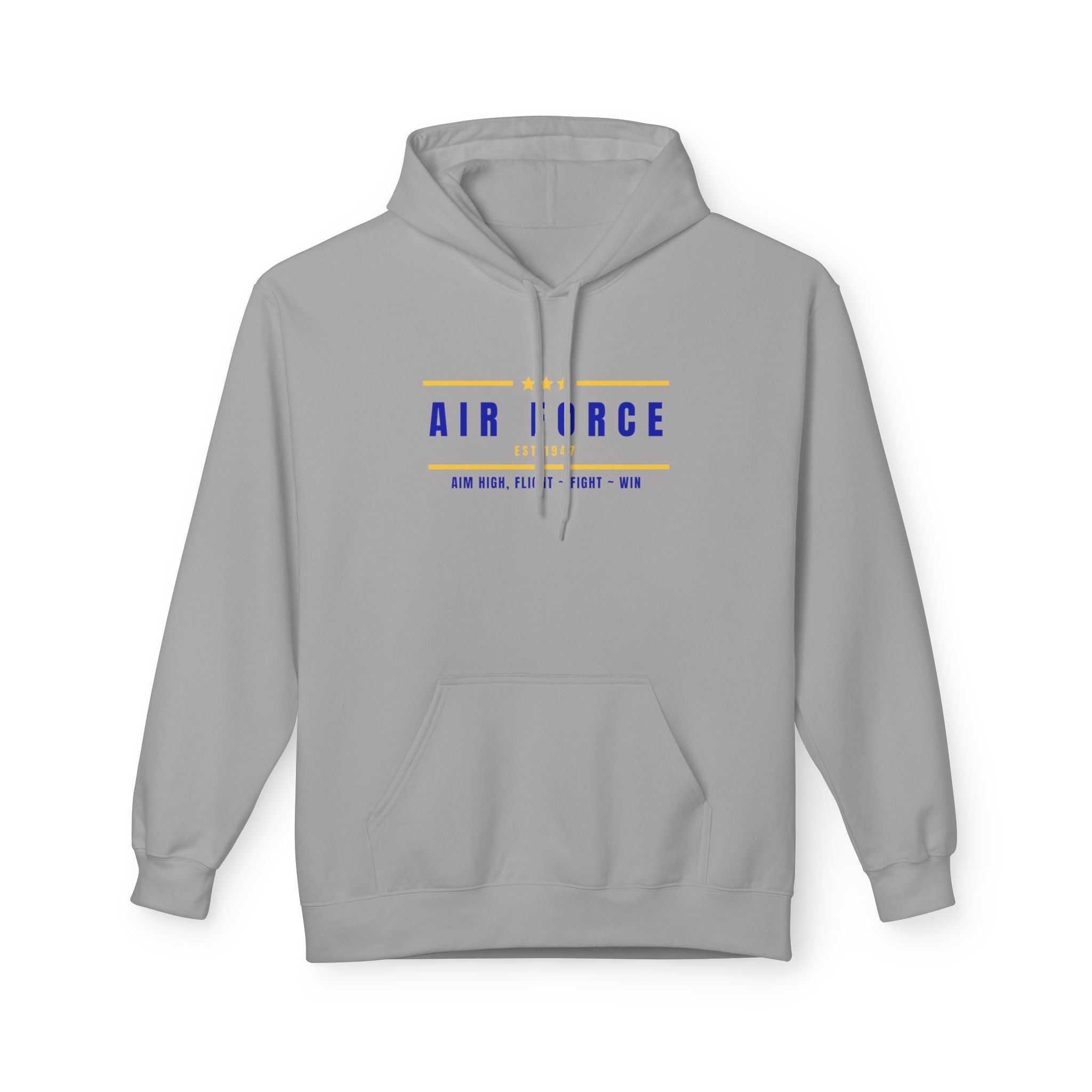 Airforce Unisex Midweight Soft style Fleece Hoodie