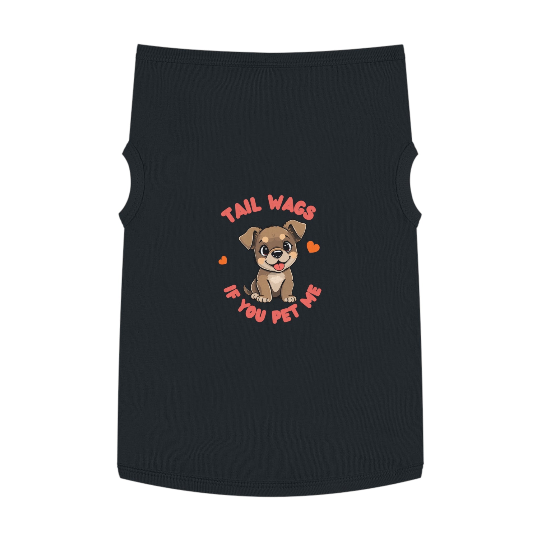 "Tail Wags...pet me" Pet Tank Top