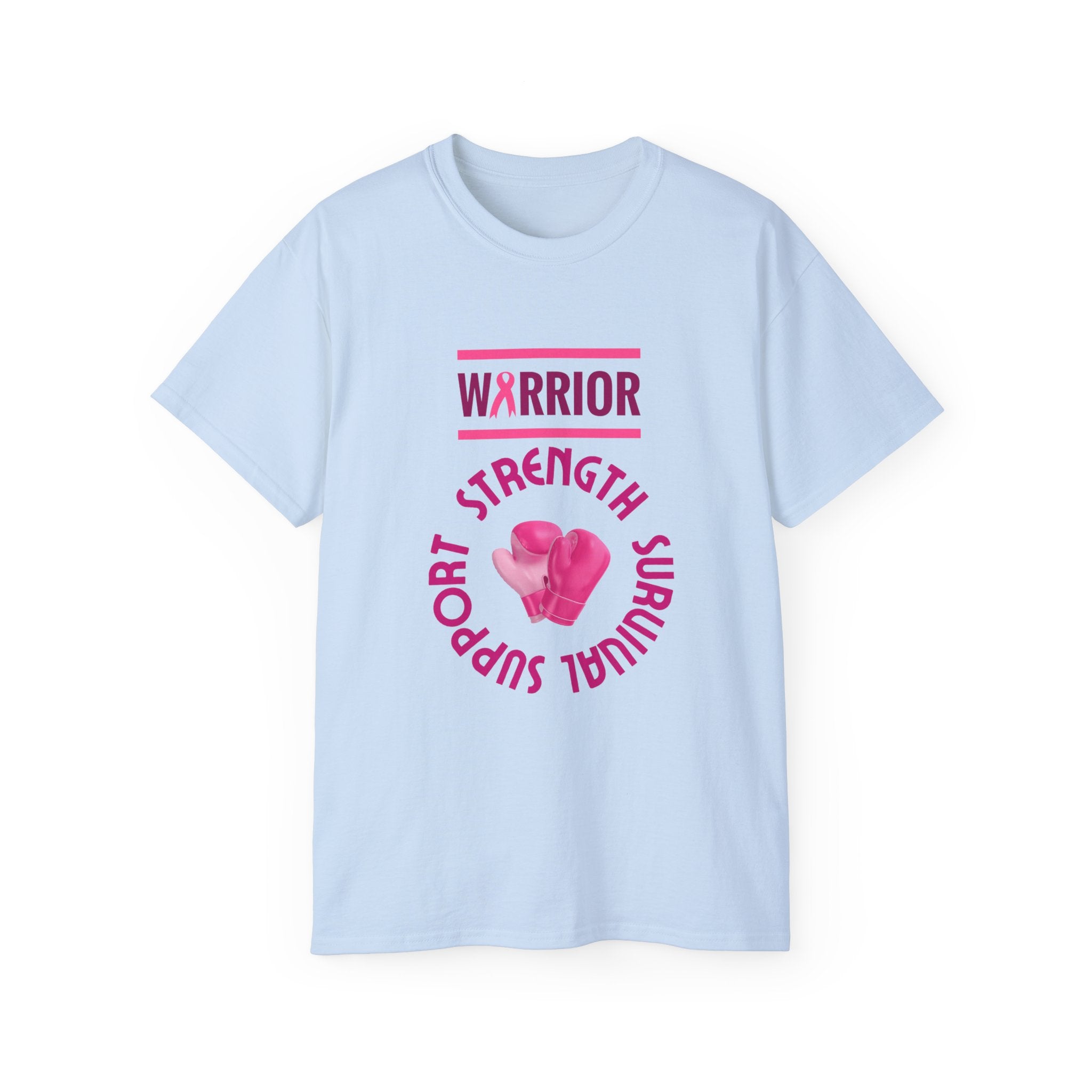 Breast Cancer Warrior T-Shirt — Support Strength Survival Tee