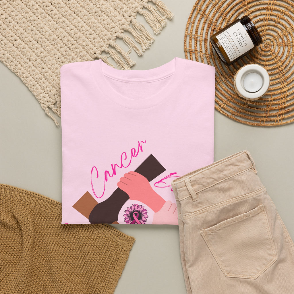 Cancer Support Awareness T-Shirt — "Cancer Doesn't See Color"