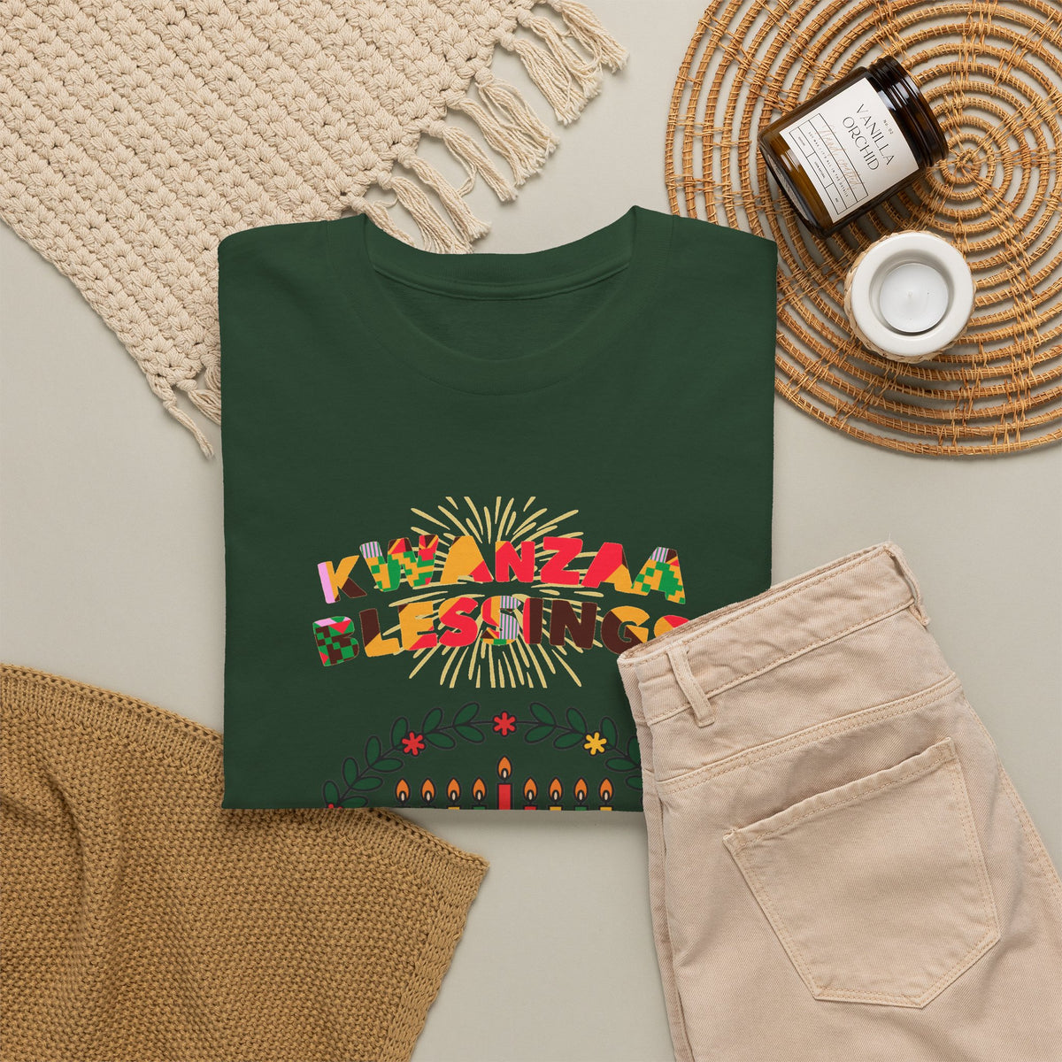 Kwanzaa Blessings Celebration T-Shirt