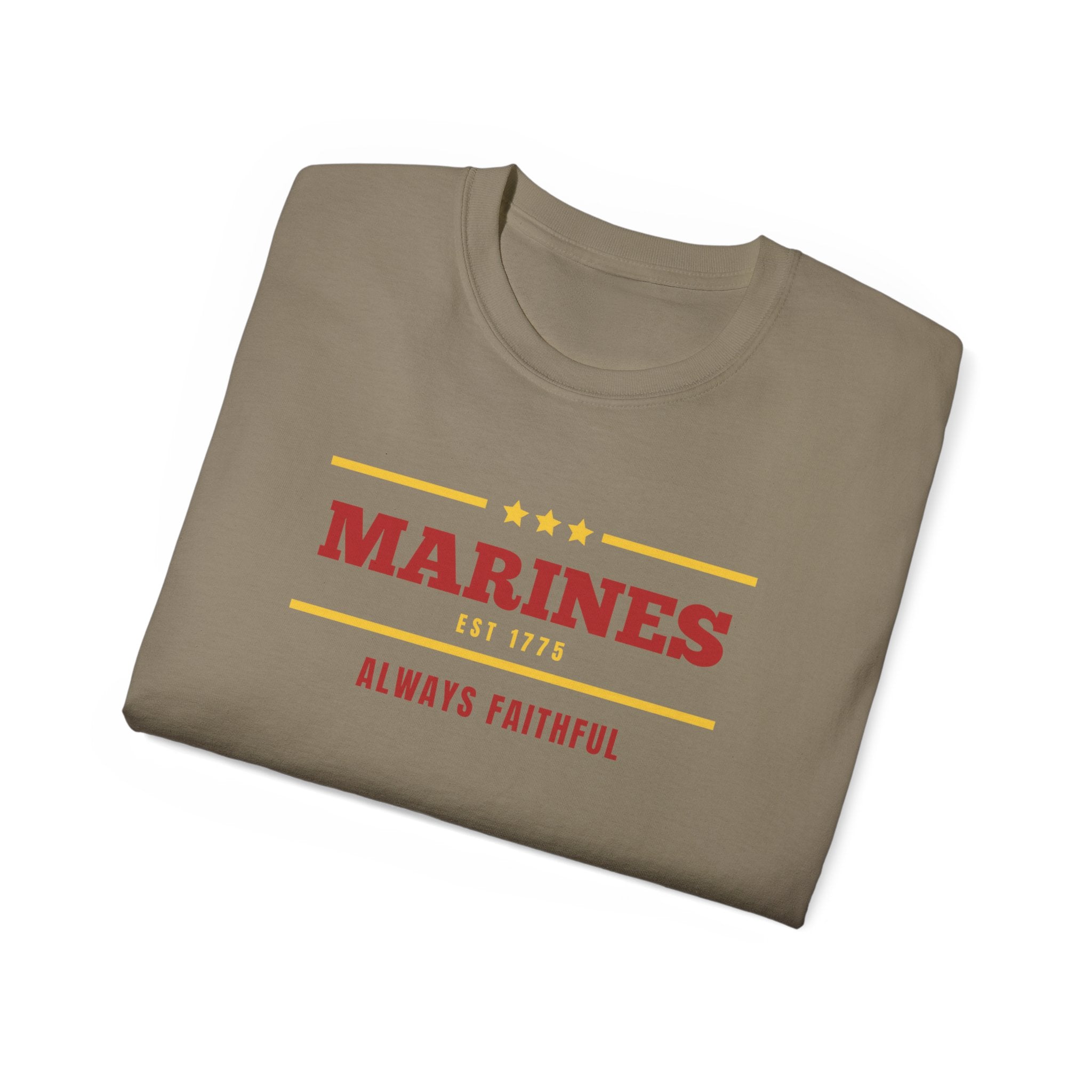 Marines "Always Faithful" Cotton Tee
