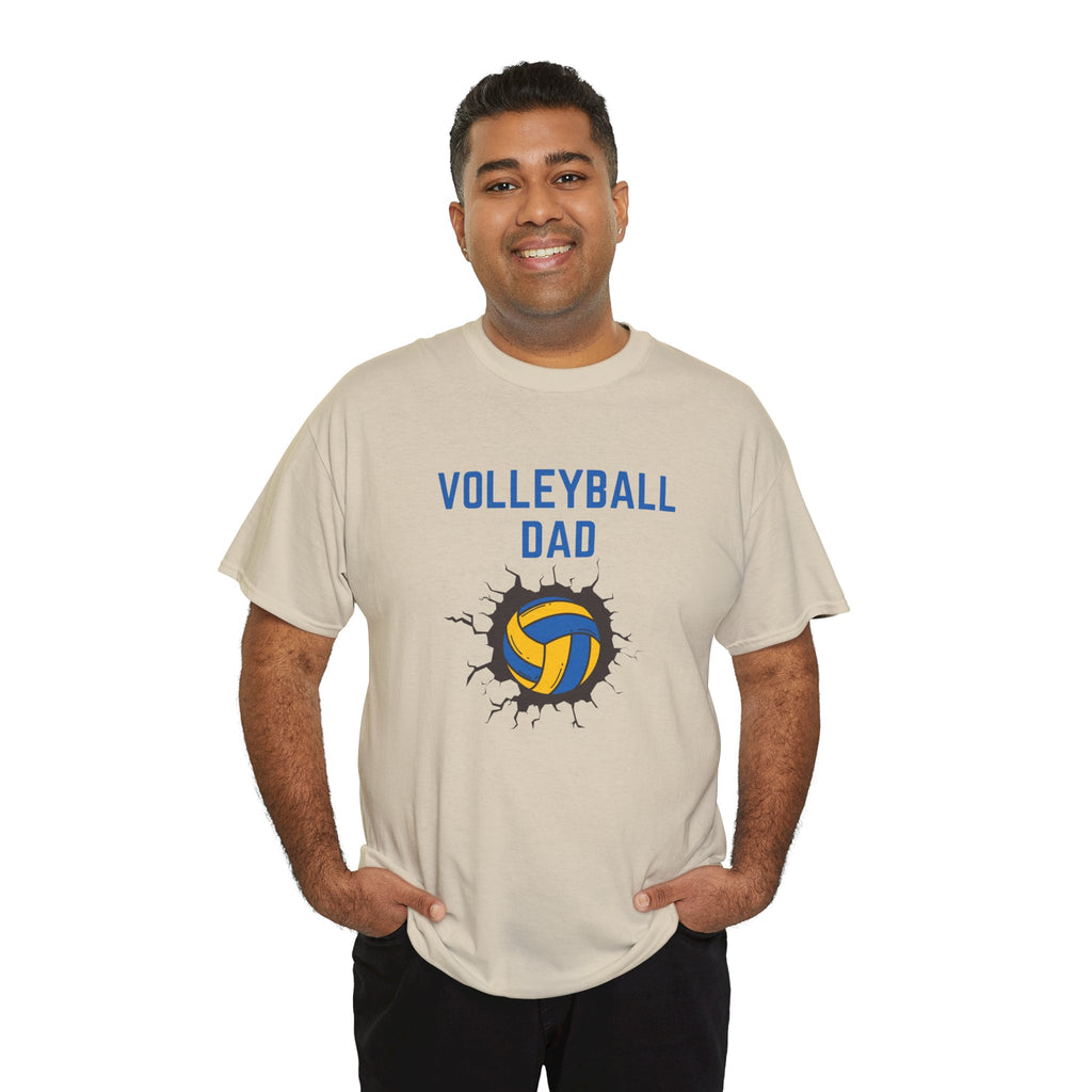 Volleyball Dad T-Shirt — Dad Gift, Volleyball Player Support Tee