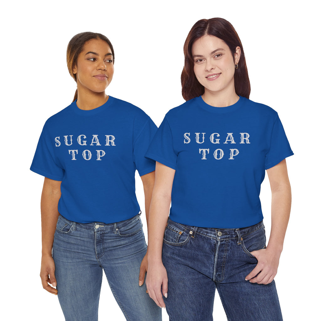 Sugar Top T-Shirt — Retro Western Lettering Tee
