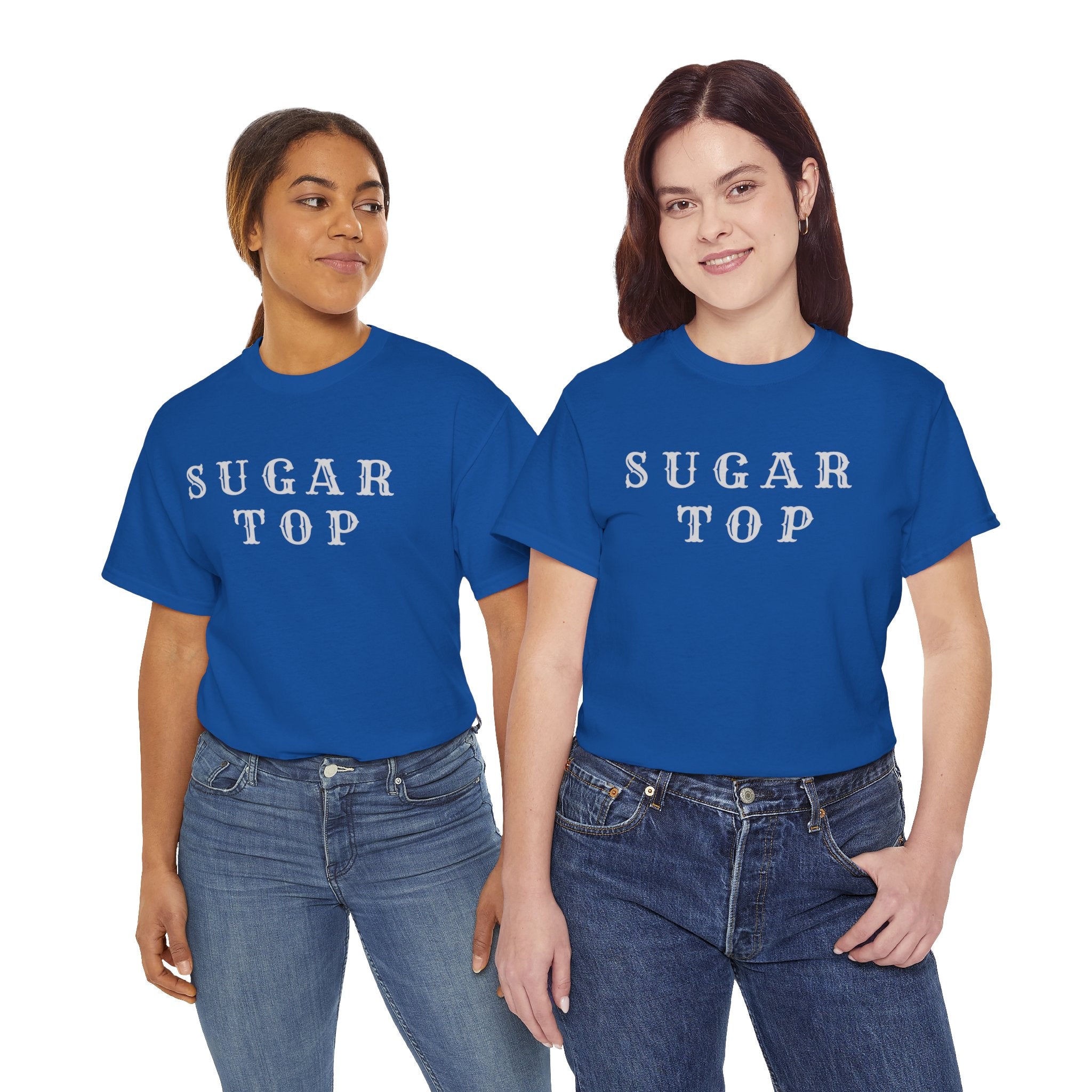 Sugar Top T-Shirt — Retro Western Lettering Tee