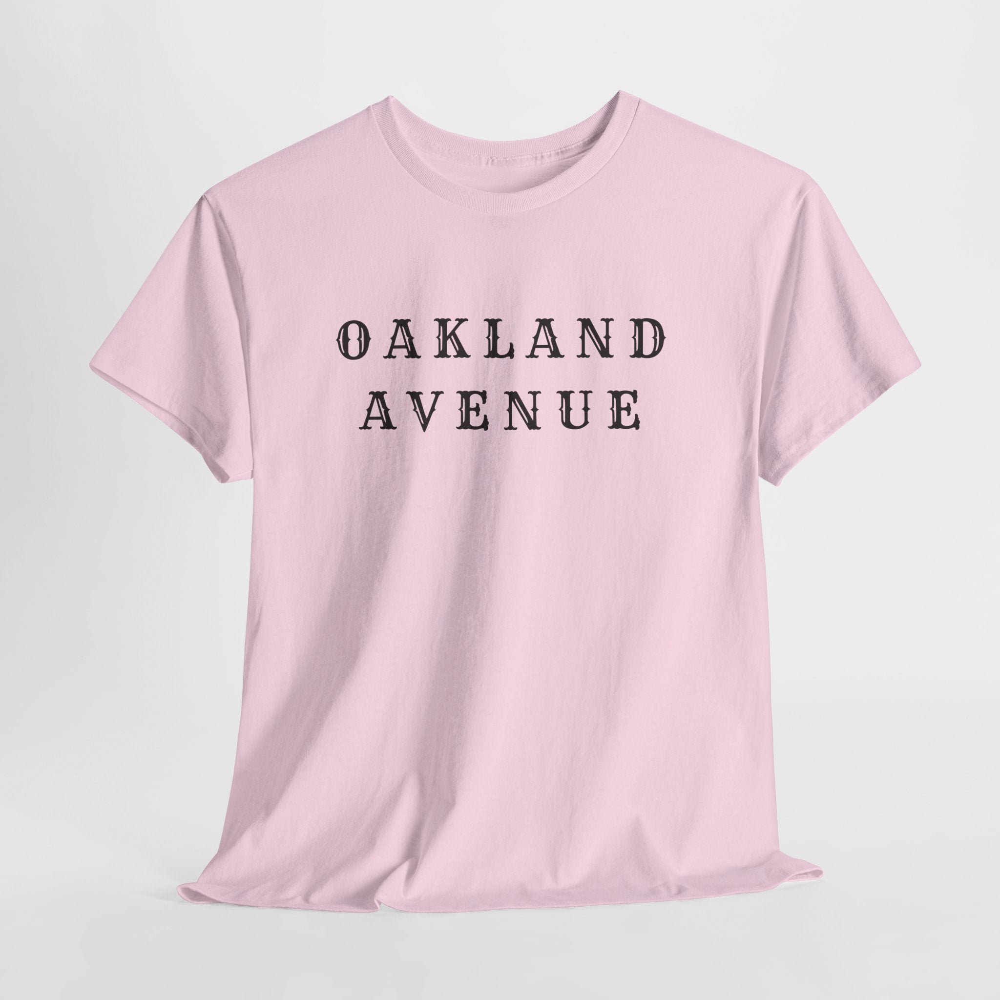 Oakland Avenue Throwback Tee — Minimal Streetwear Graphic T-Shirt