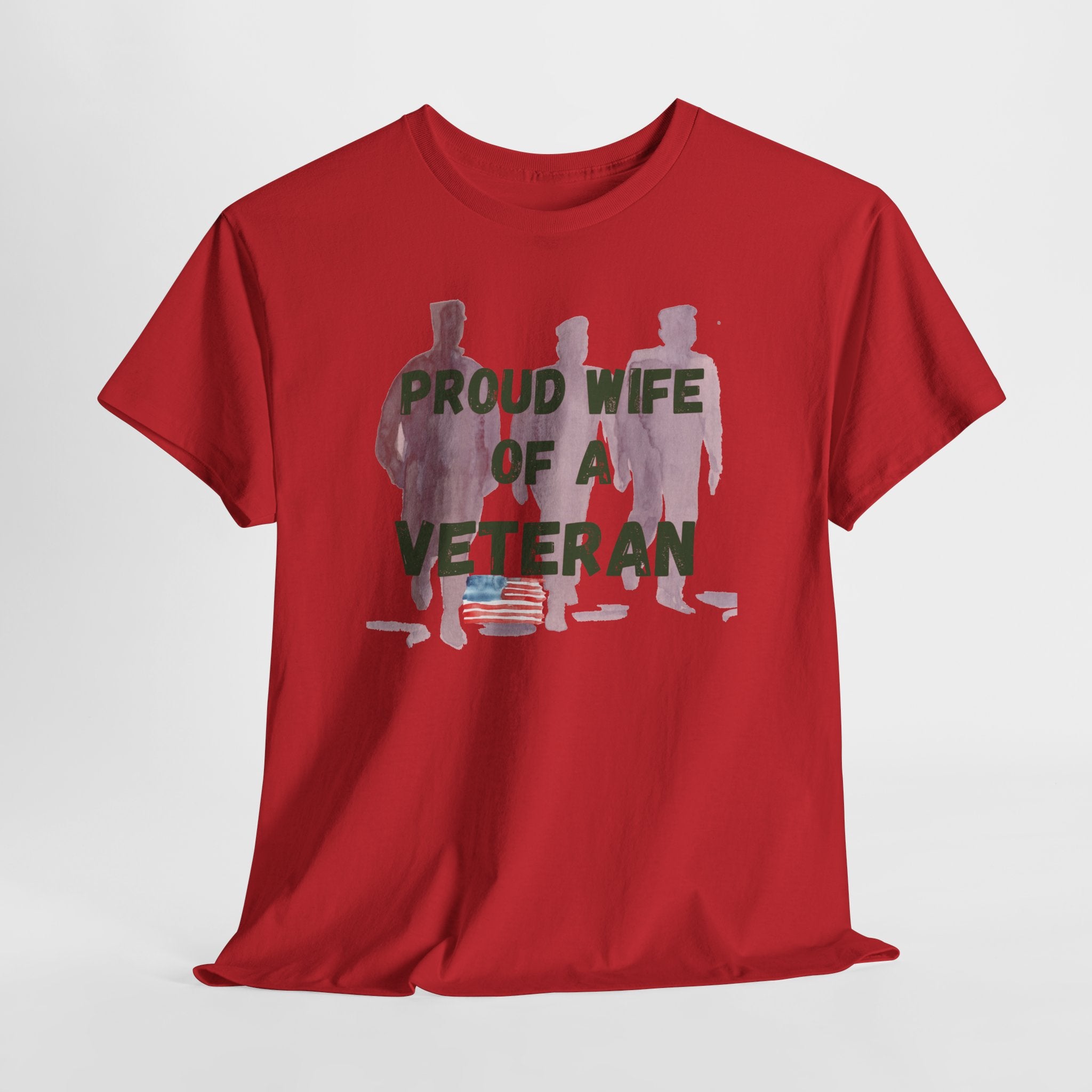 Veteran Wife T-Shirt — Proud Military Spouse Tee