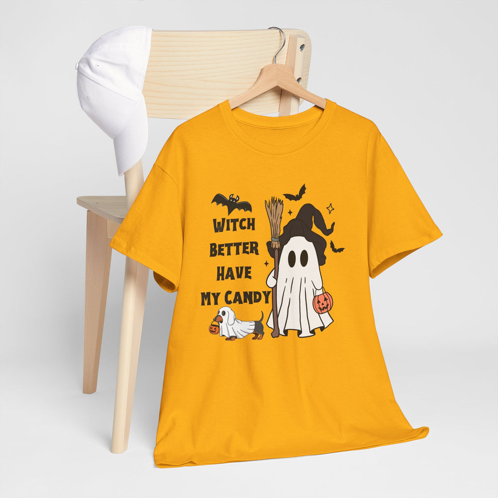 Witch Better Have My Candy Unisex Heavy Cotton Tee