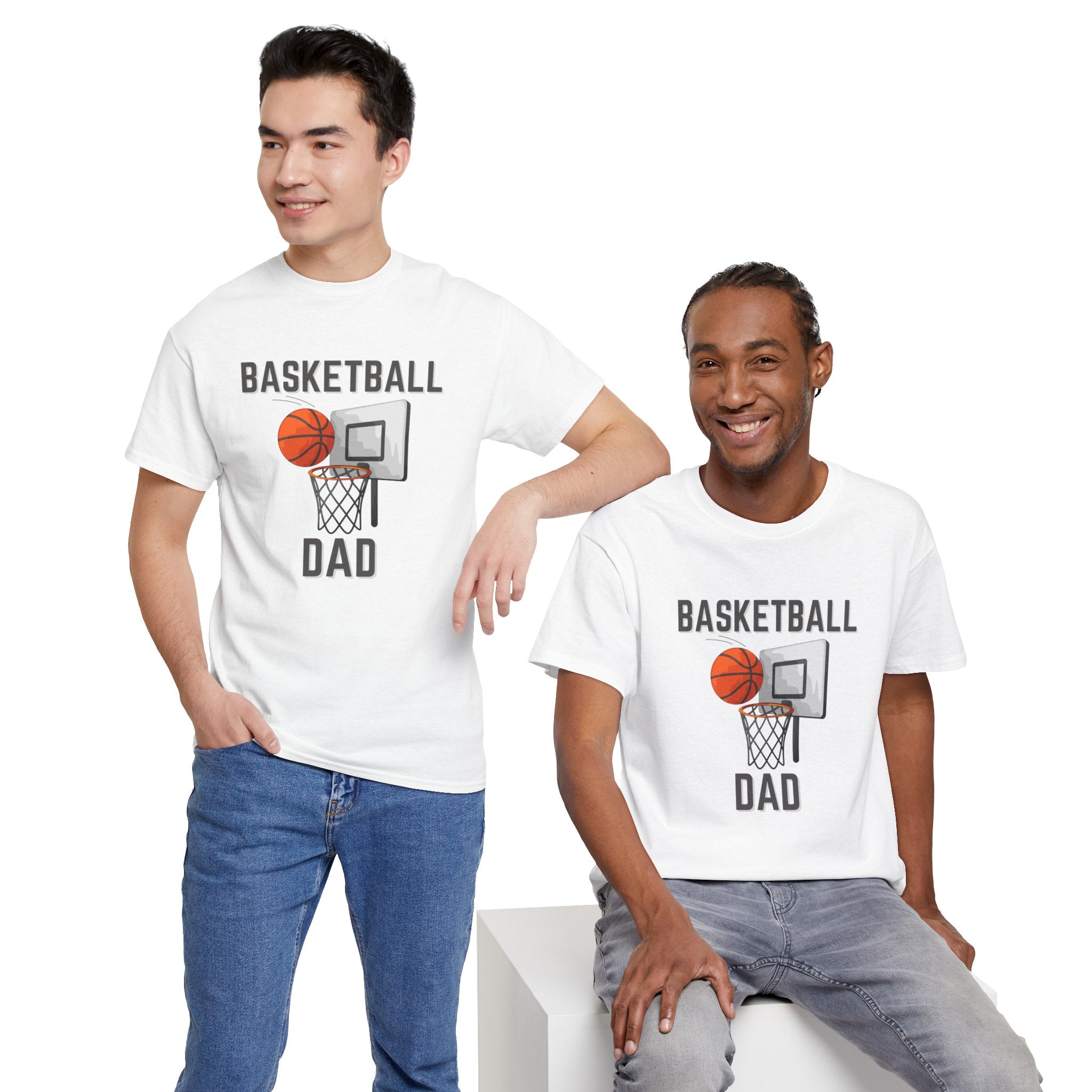 Basketball Dad T-Shirt — Dad Gift, Basketball Coach & Game Day Tee