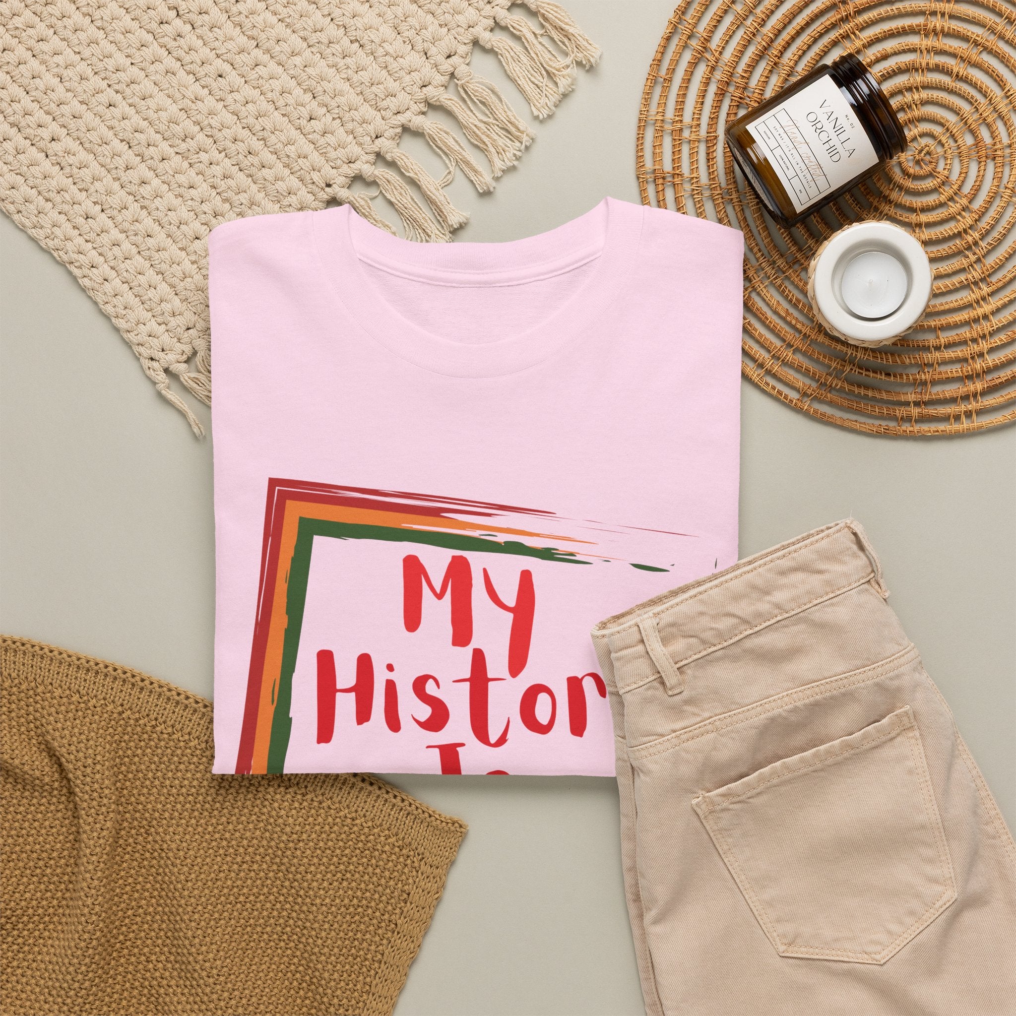 My History Is Strong T-Shirt — Empowerment Statement Tee