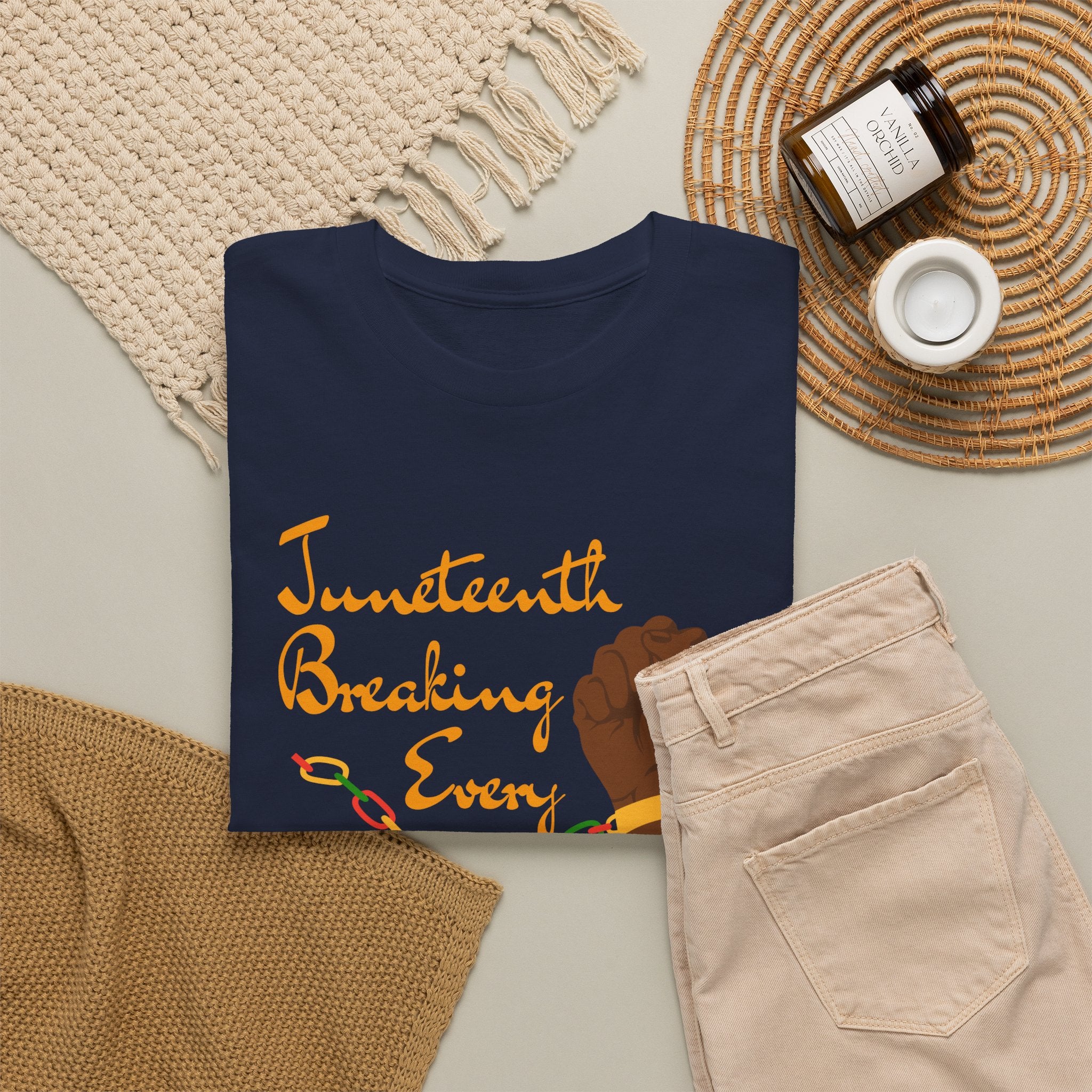 Juneteenth Freedom Tee — "Breaking Every Chain Since 1865"