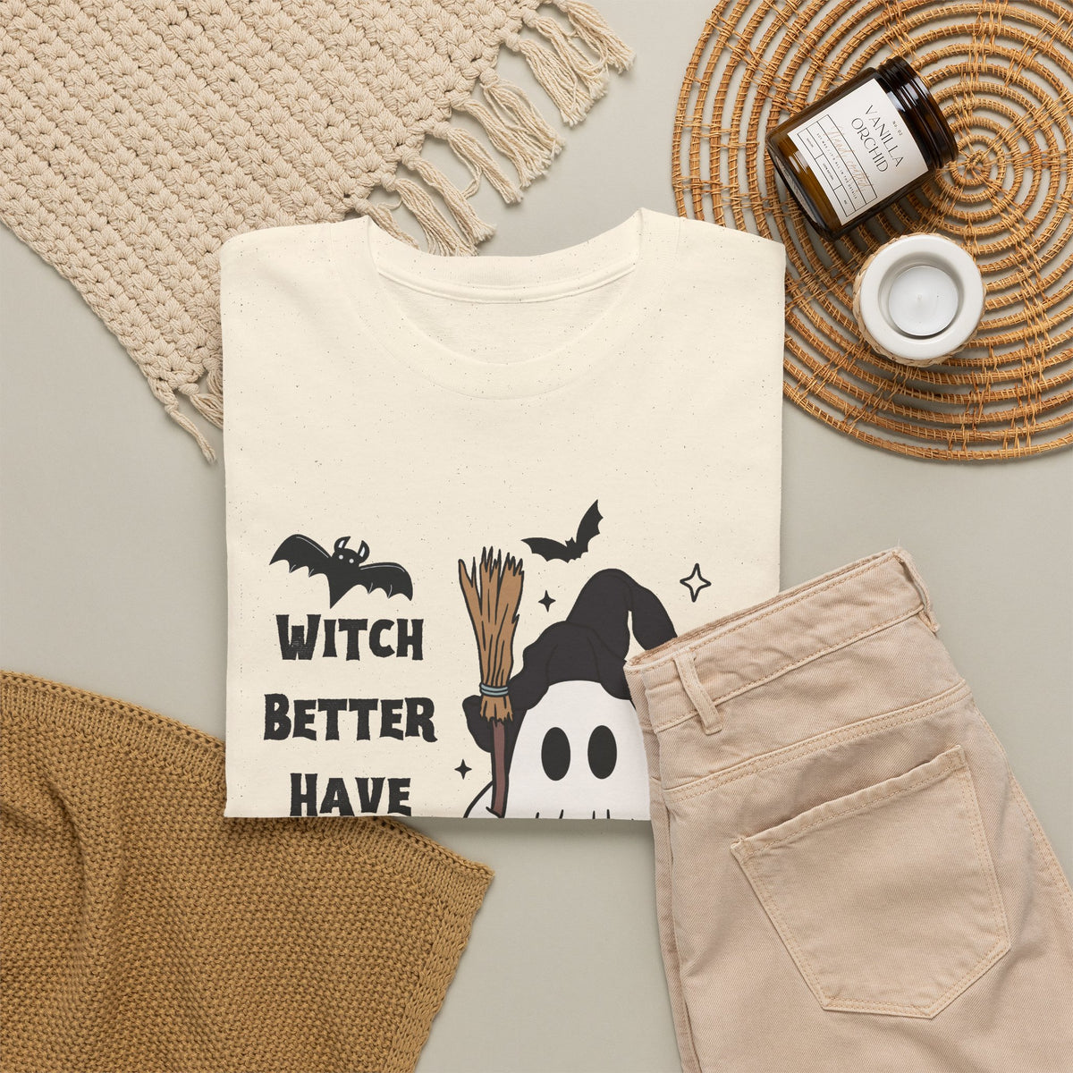 Witch Better Have My Candy Unisex Heavy Cotton Tee