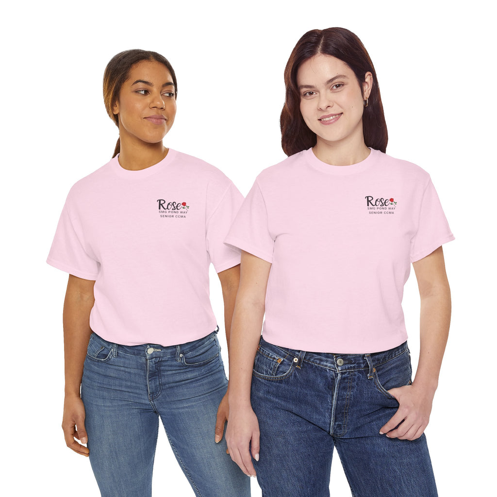 Rose Logo Work T-shirt with Rose emblem