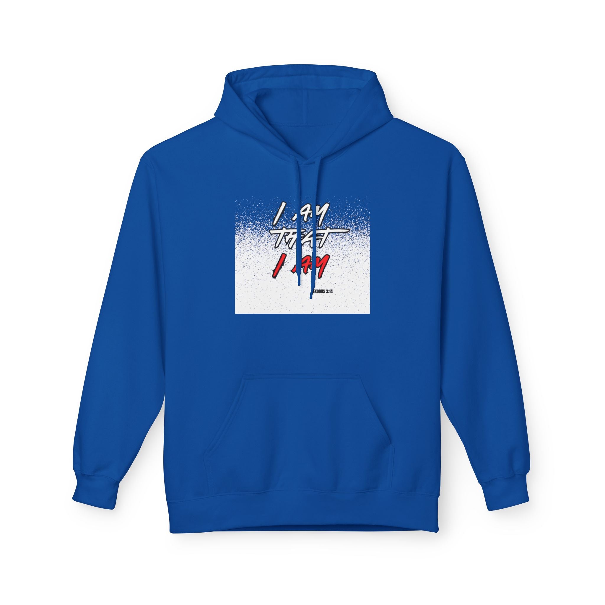 Hoodie — 'Lazy Today, Lady Tomorrow' Minimal Script Hoodie (White)
