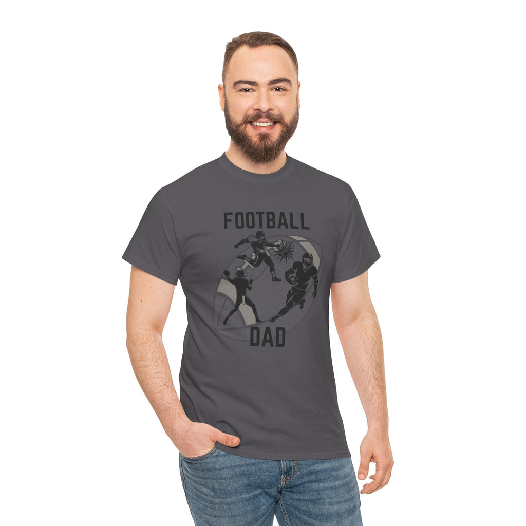 Football Dad T-Shirt – Proud Sideline Tee for Dad