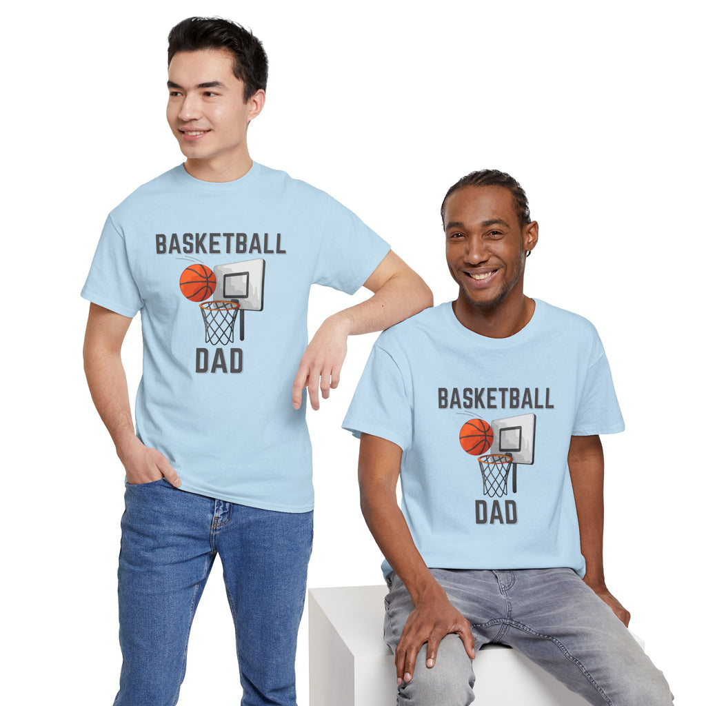 Basketball Dad T-Shirt — Dad Gift, Basketball Coach & Game Day Tee