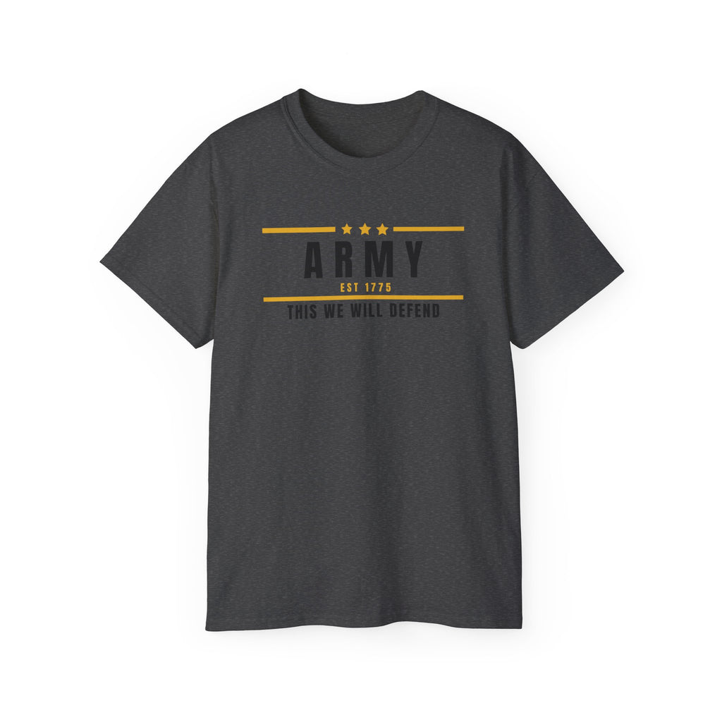 Army This We Will Defend Tee — Patriotic Military Cotton T-Shirt