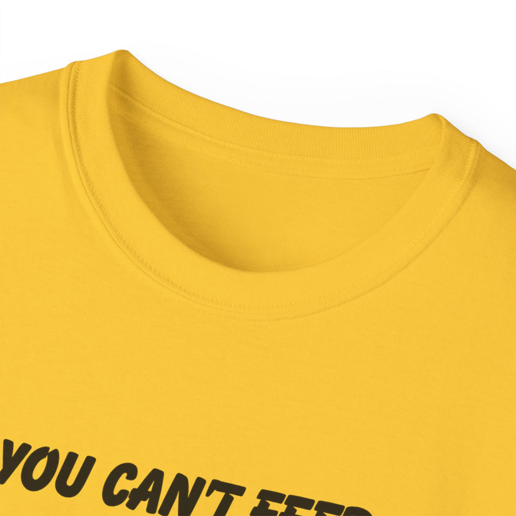 Inspirational Quote Tee — "You Can't Feed Your Brain Garbage and Expect Greatness" Cotton T‑Shirt