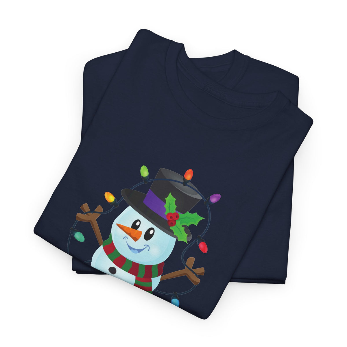 Happy Holidays Snowman Christmas T-Shirt