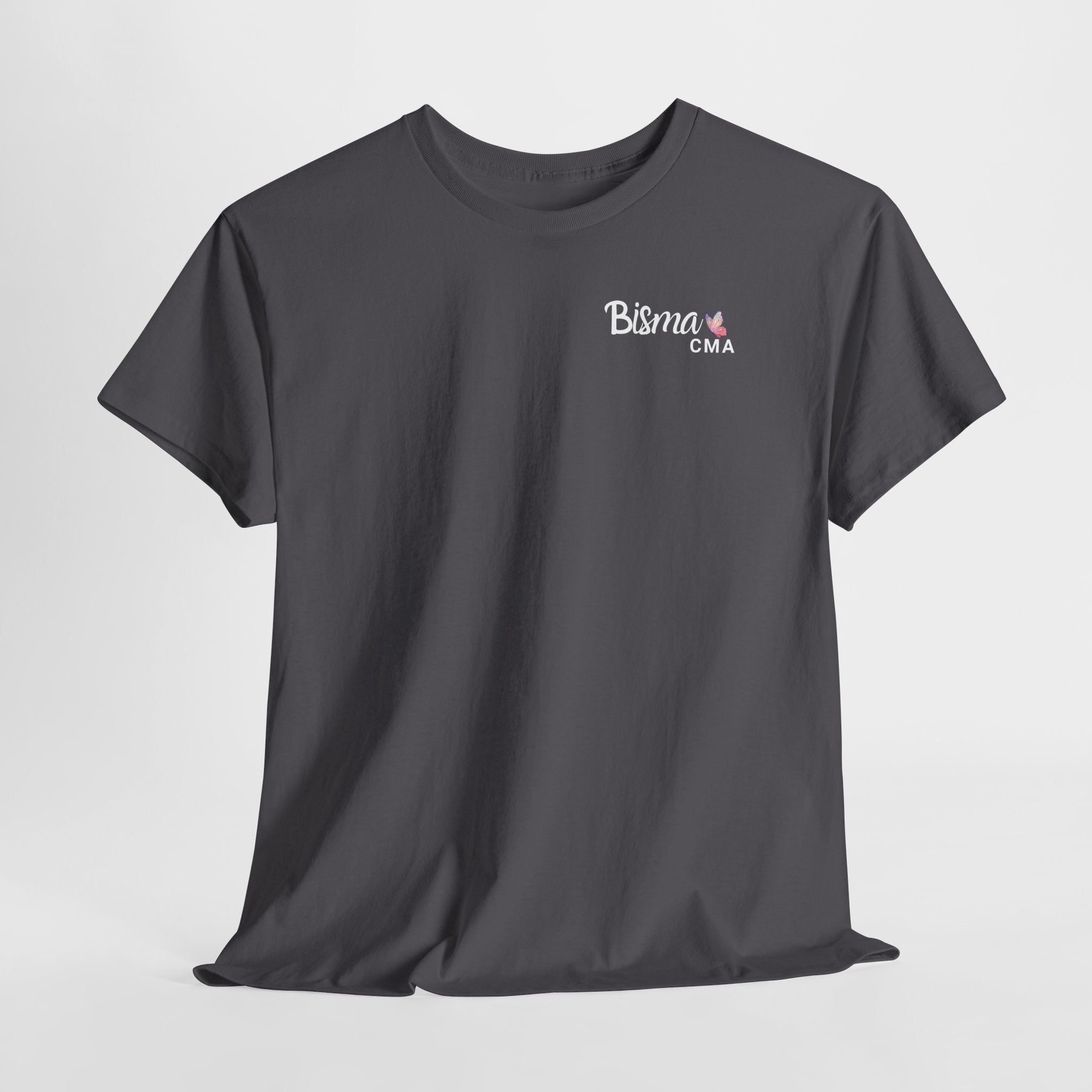 Bisma CMA Logo Tee — Nurse/Healthcare Appreciation Short-Sleeve Shirt