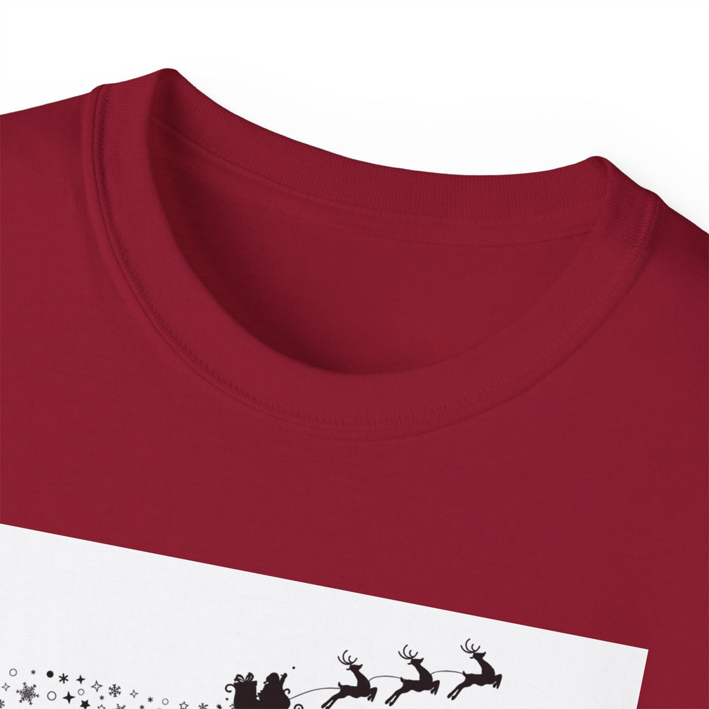 Dear Santa, I didn't fall asleep...,Unisex Ultra Cotton Tee, Christmas Gift, Holiday Apparel, Fun Tee for Adults, Santa Claus Shirt, Christmas Party Outfit