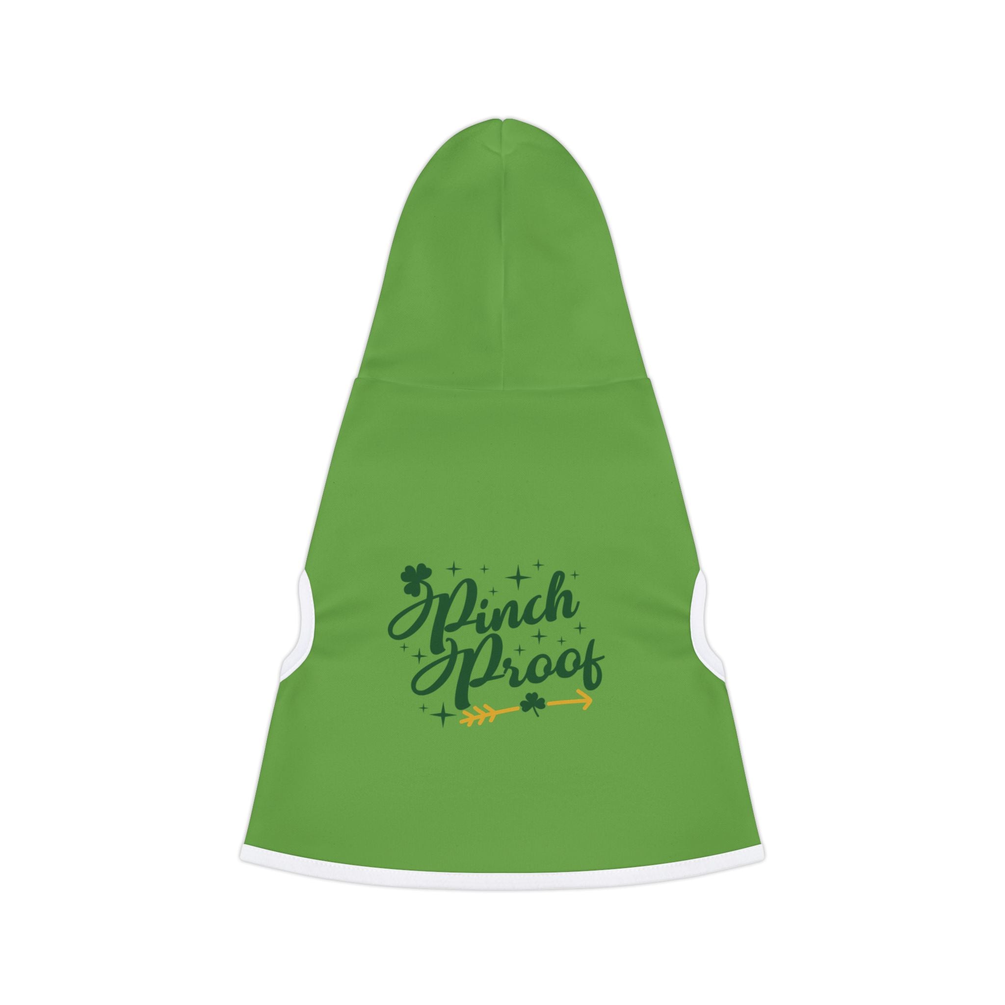 Pet Hoodie — "Pinch Proof" Green St. Patrick’s Day Dog & Cat Hoodie