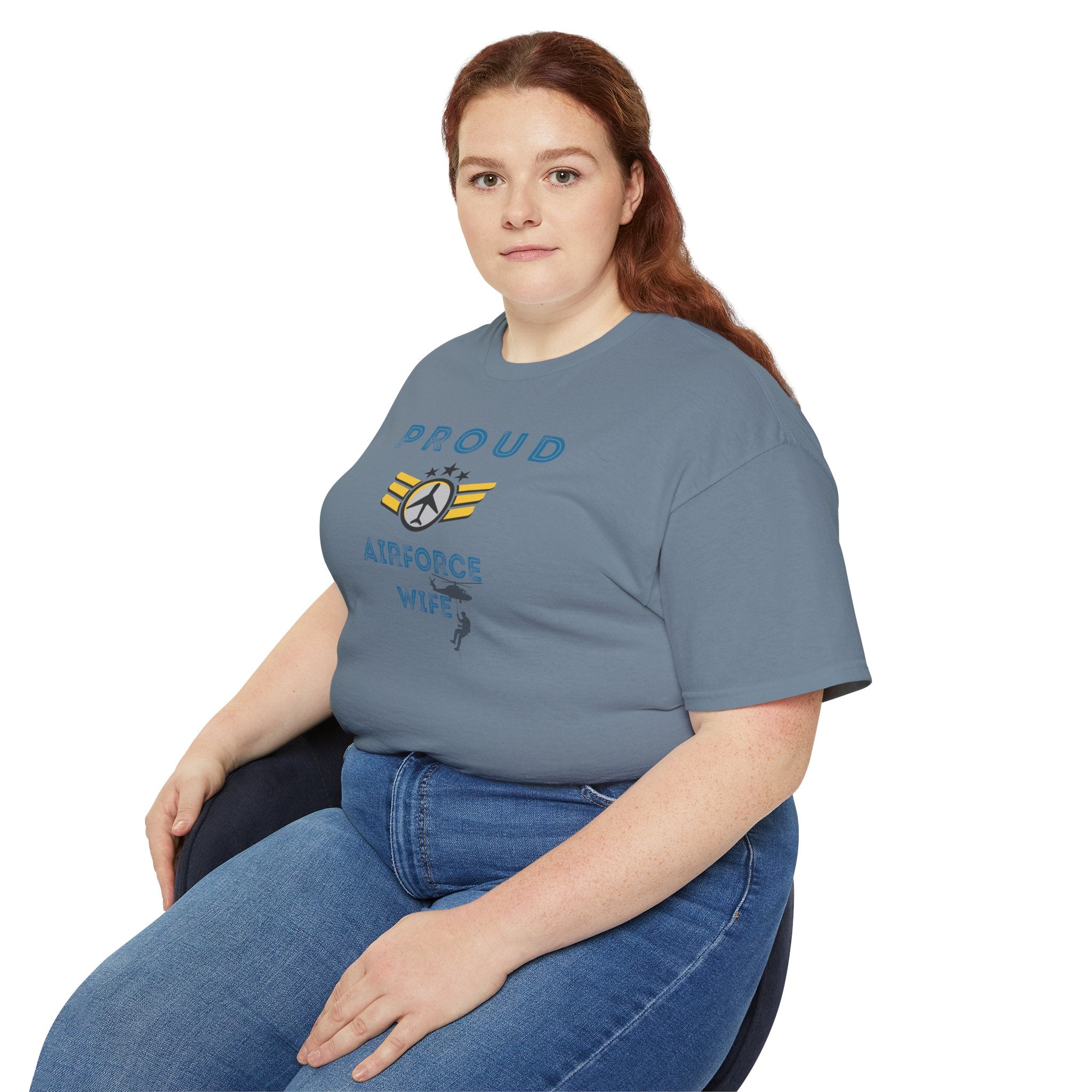 Proud Air Force Wife T-Shirt — Military Spouse Tee