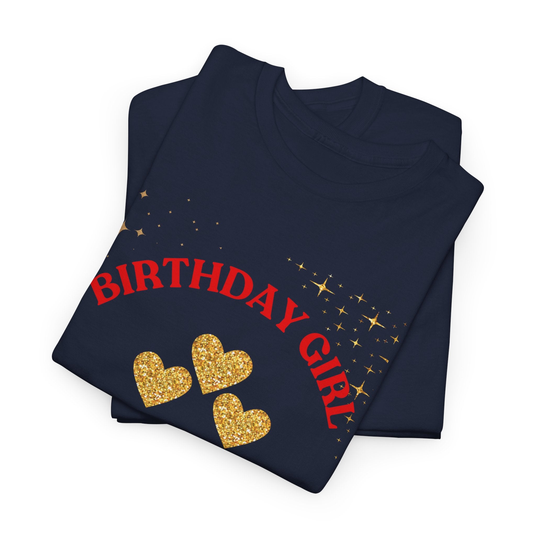 Birthday Girl Tee — "No Apologies" Graphic Birthday Shirt