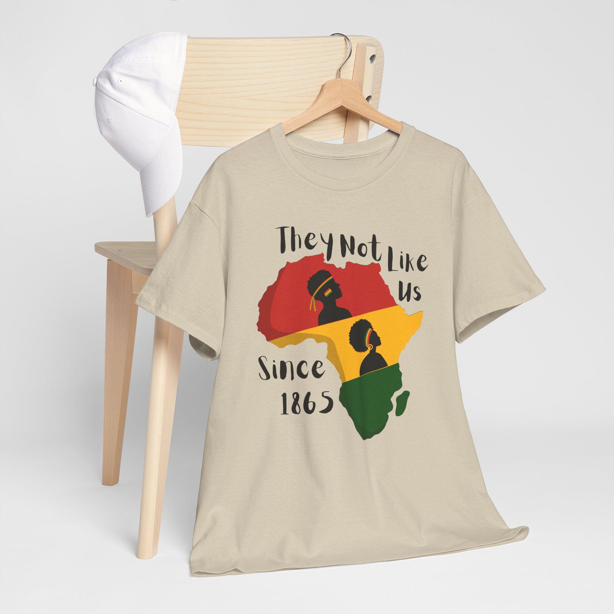 Juneteenth Africa T-Shirt — 'They Not Like Us' Black Culture Tee