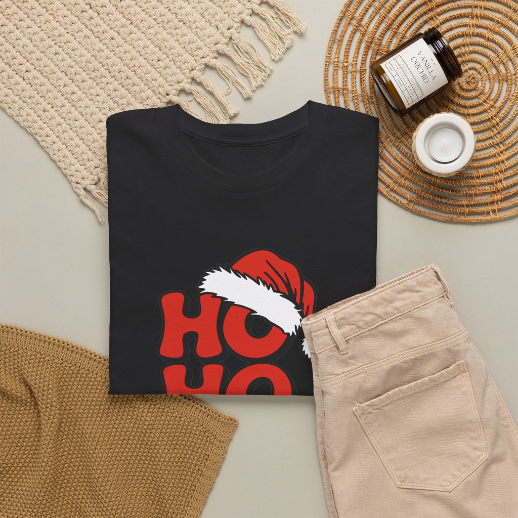 Ho Ho Ho Santa Hat Christmas T-Shirt