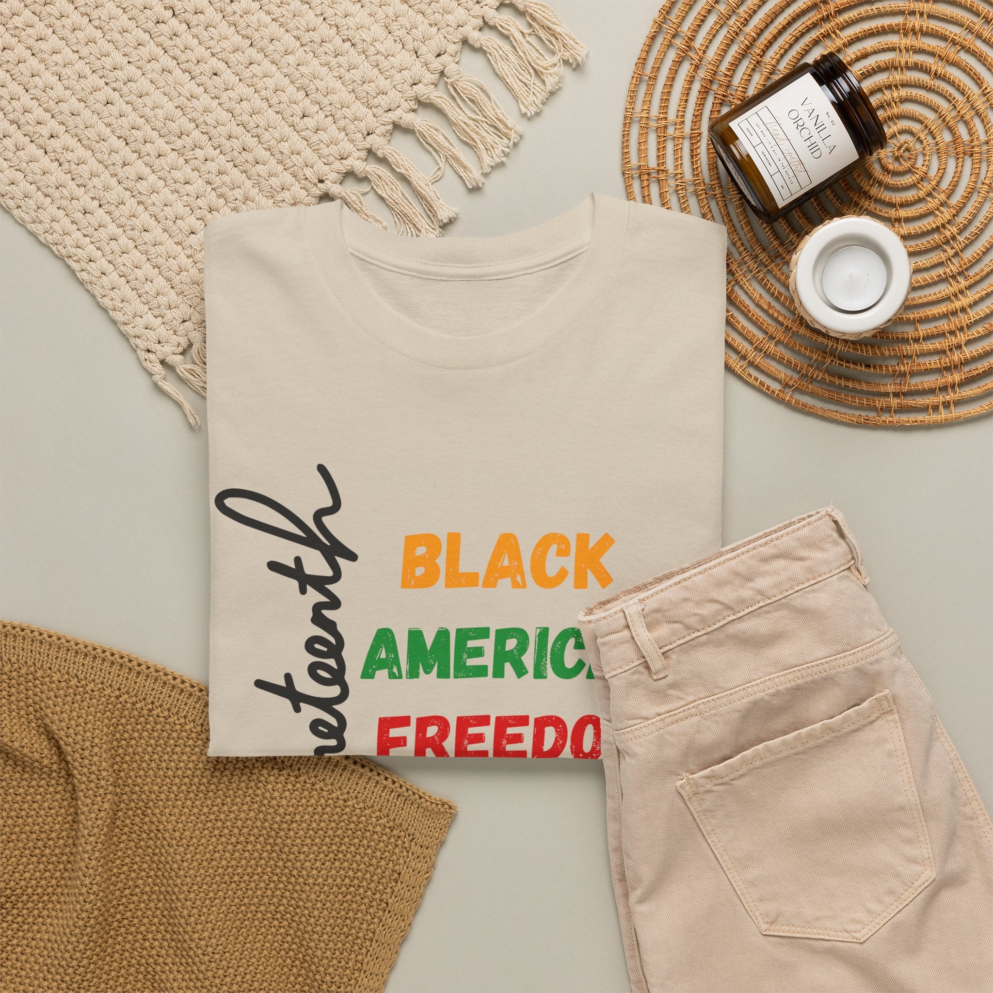 Juneteenth Black American Freedom 1865 T-Shirt