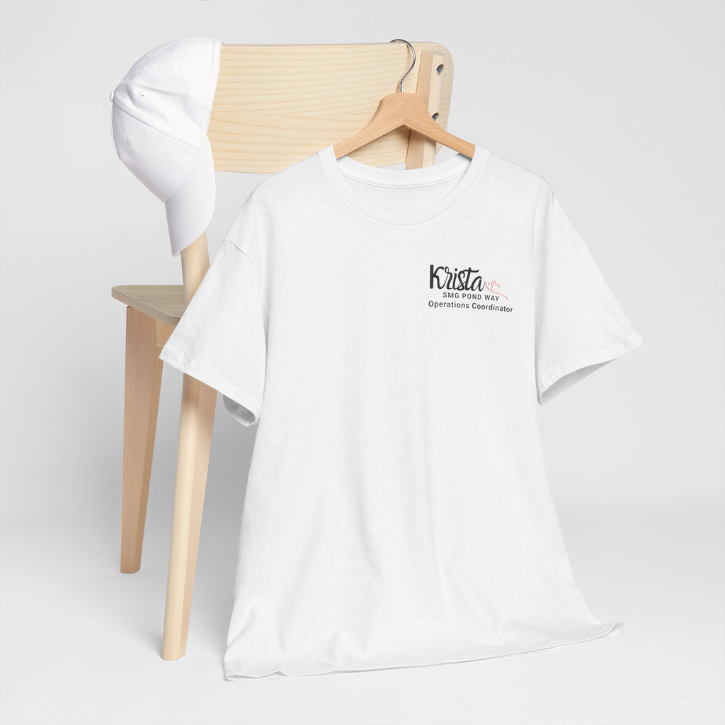 Krista with a Heart Logo Tee