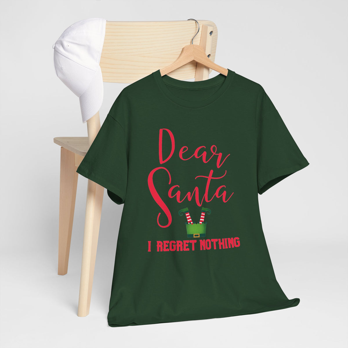 Dear Santa I Regret Nothing Christmas T-Shirt