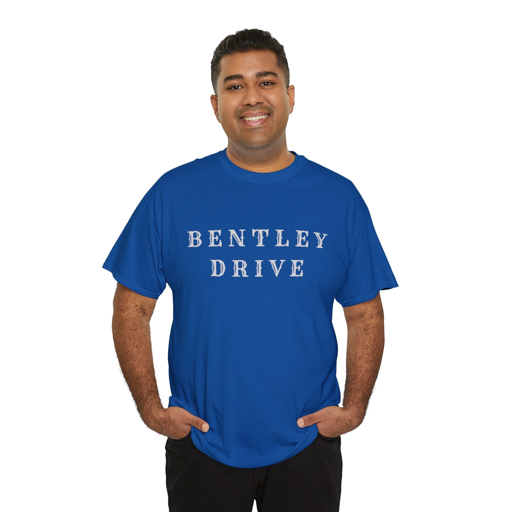 Bentley Drive Tee — Classic Vintage Lettering T-Shirt