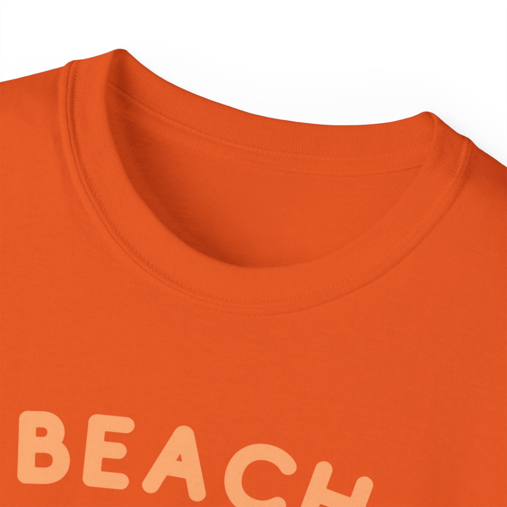 Beach Please It's a Girl's Trip Tee — Tropical Palm Sunset Vacation Shirt