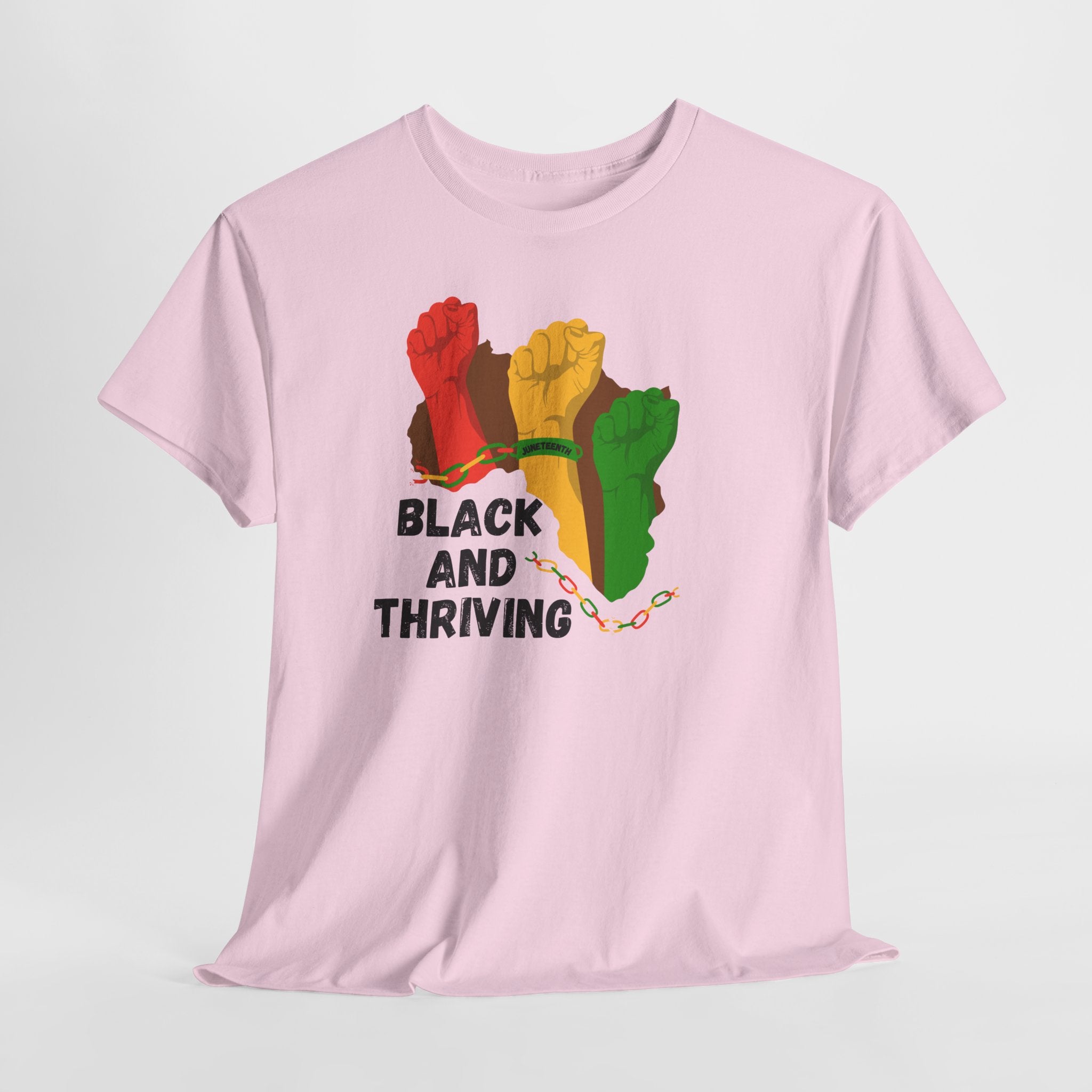Juneteenth 'Black and Thriving, No Apologies' Tee