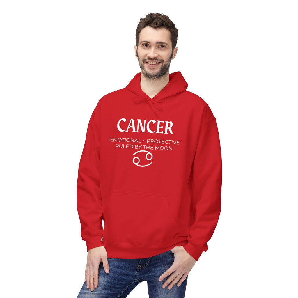 Cancer Cozy Fleece Hoodie with Adorable Design