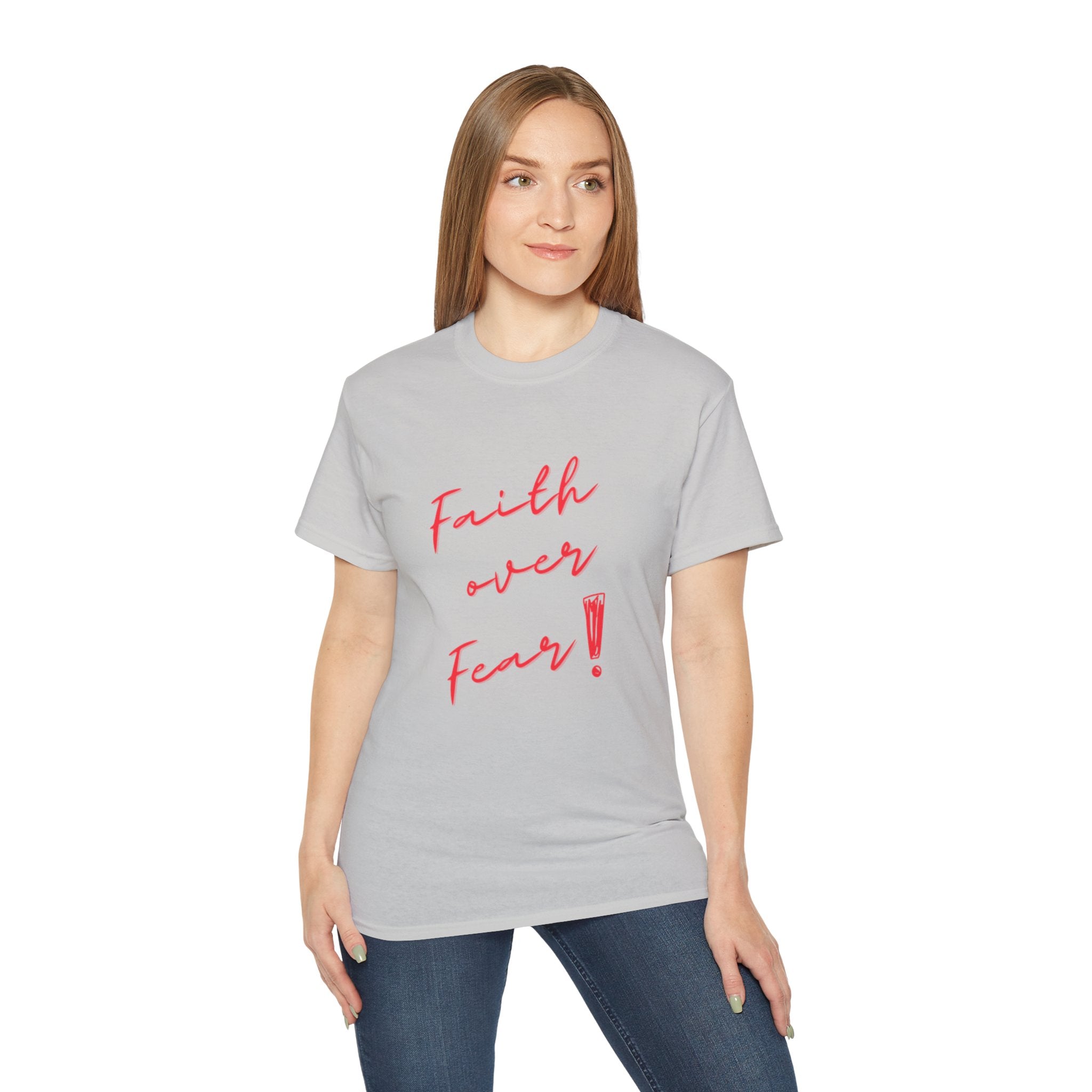 Faith Over Fear T‑Shirt — Inspirational Christian Tee