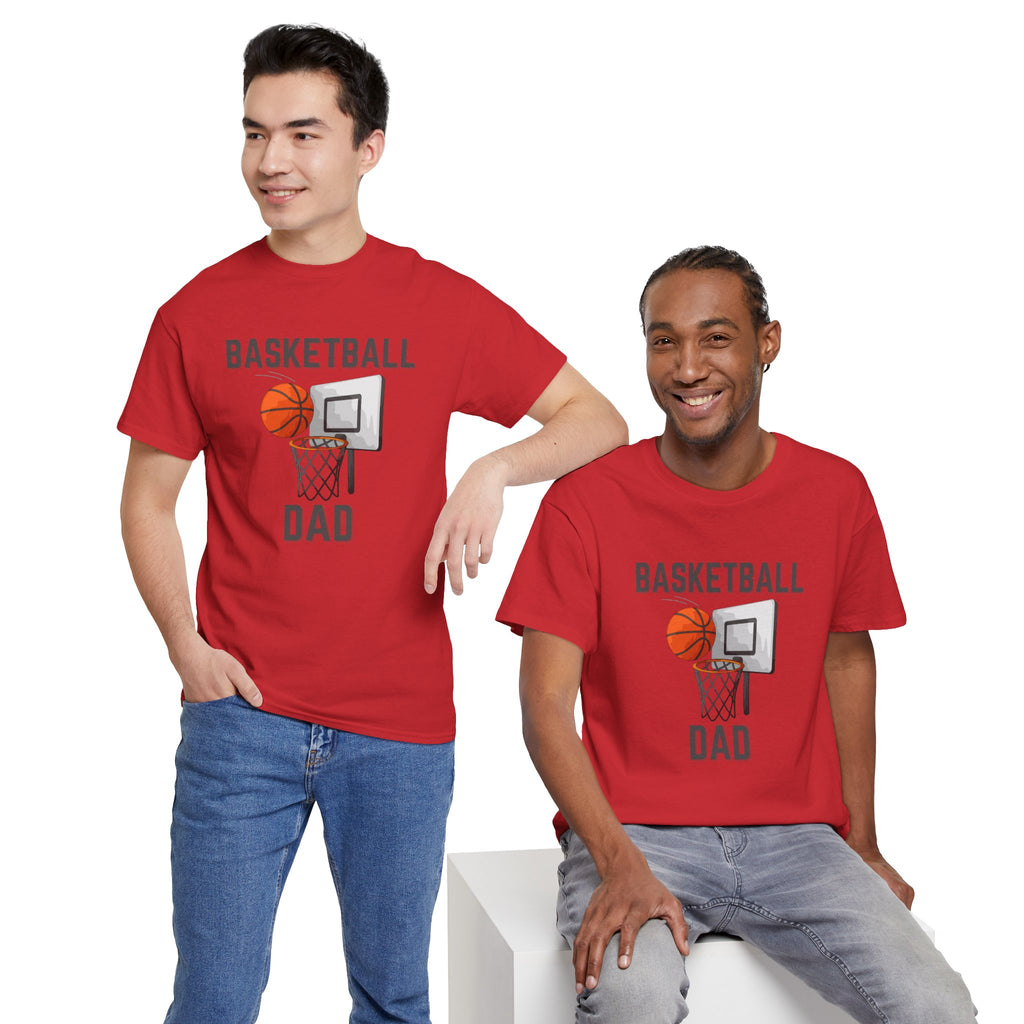 Basketball Dad T-Shirt — Dad Gift, Basketball Coach & Game Day Tee