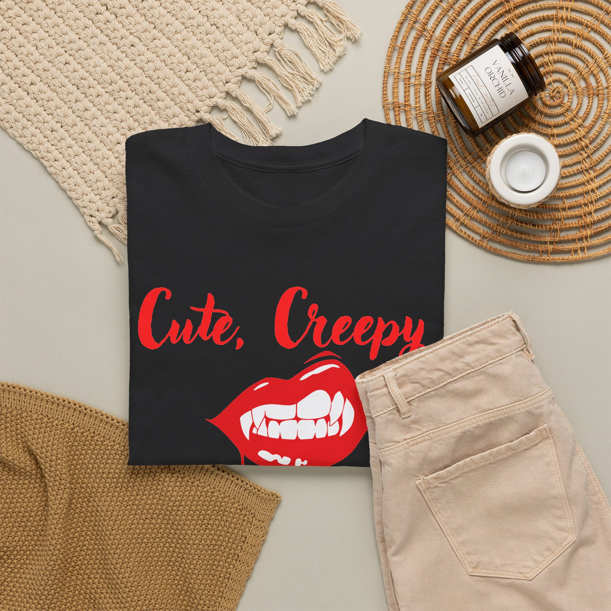 Cute, Creepy and Unbothered Tee