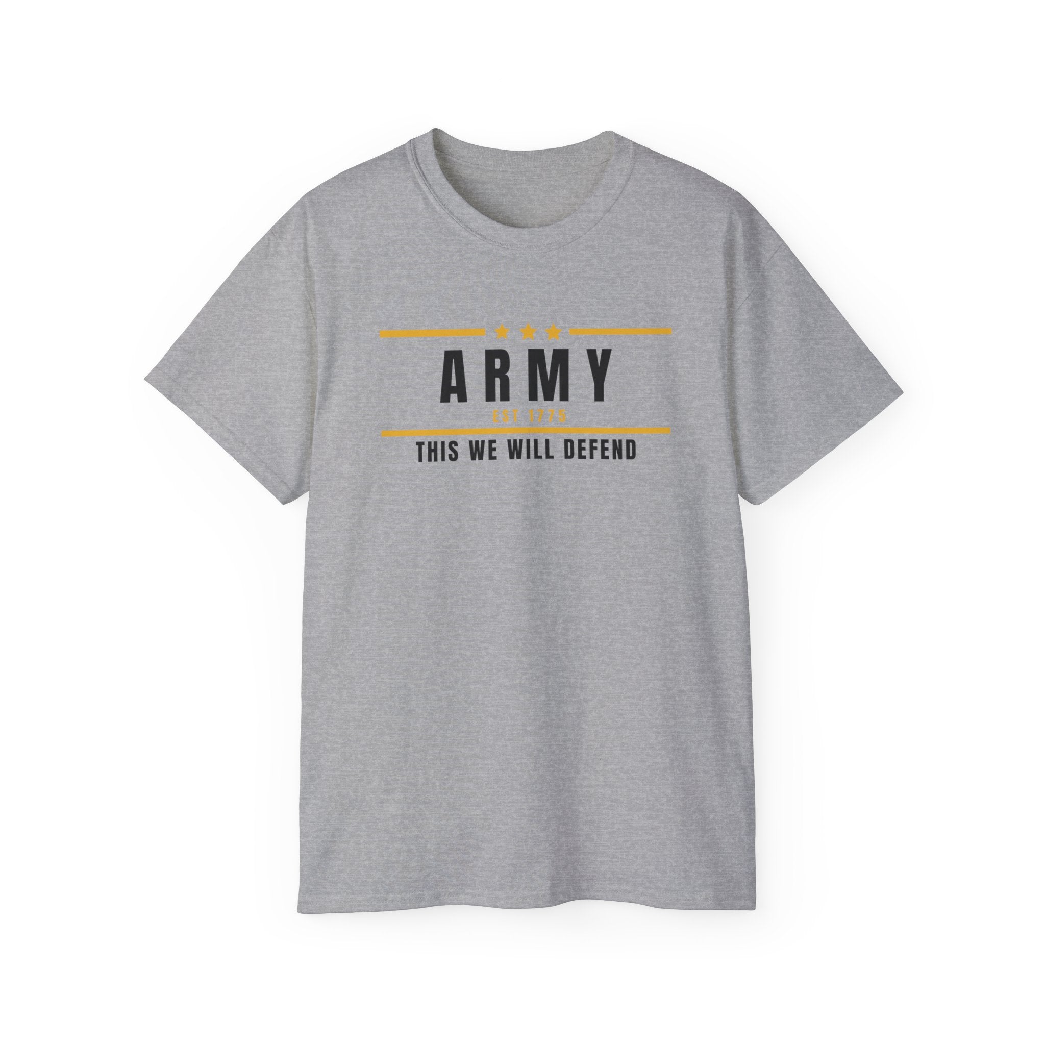 Army This We Will Defend Tee — Patriotic Military Cotton T-Shirt