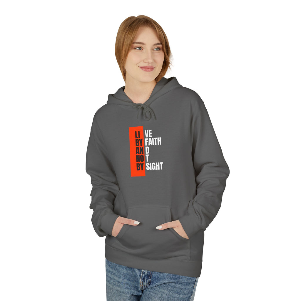 Faith Over Sight Hoodie — "By Faith Not By Sight" Graphic Hoodie