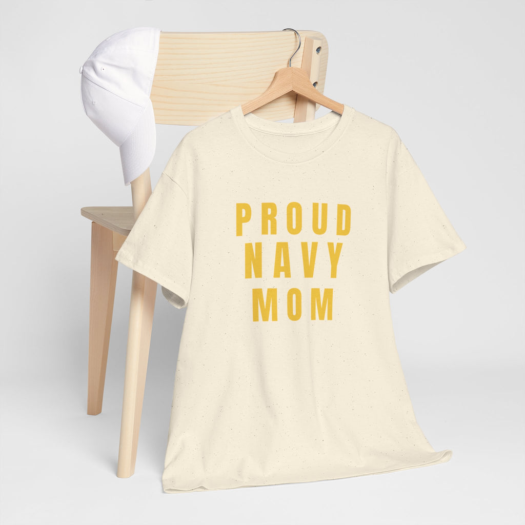 Proud Navy Mom T‑Shirt