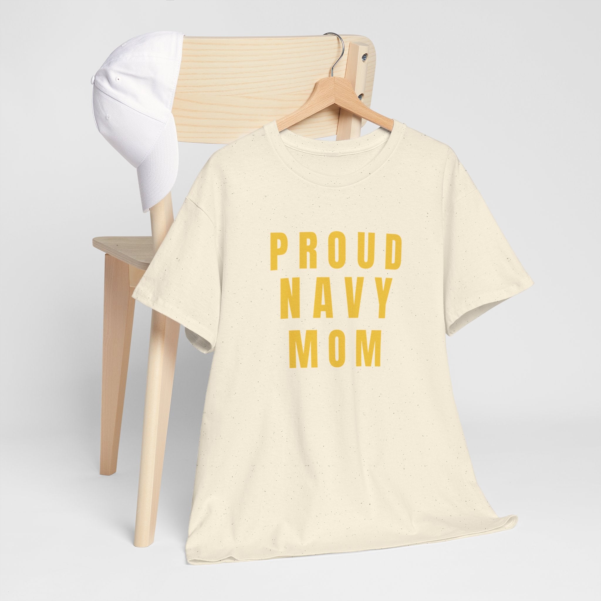 Proud Navy Mom T‑Shirt