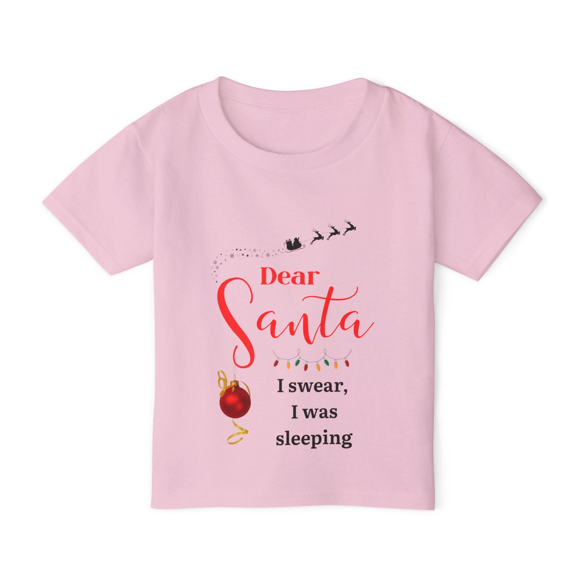 Dear Santa, I swear I was...Toddler T-Shirt, Christmas Kids Tee, Holiday Gift, Cute Toddler Outfit, Festive Family Party Shirt