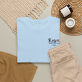 Personalized name Rose Work T-shirt with Rose