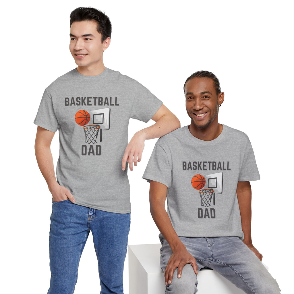 Basketball Dad T-Shirt — Dad Gift, Basketball Coach & Game Day Tee
