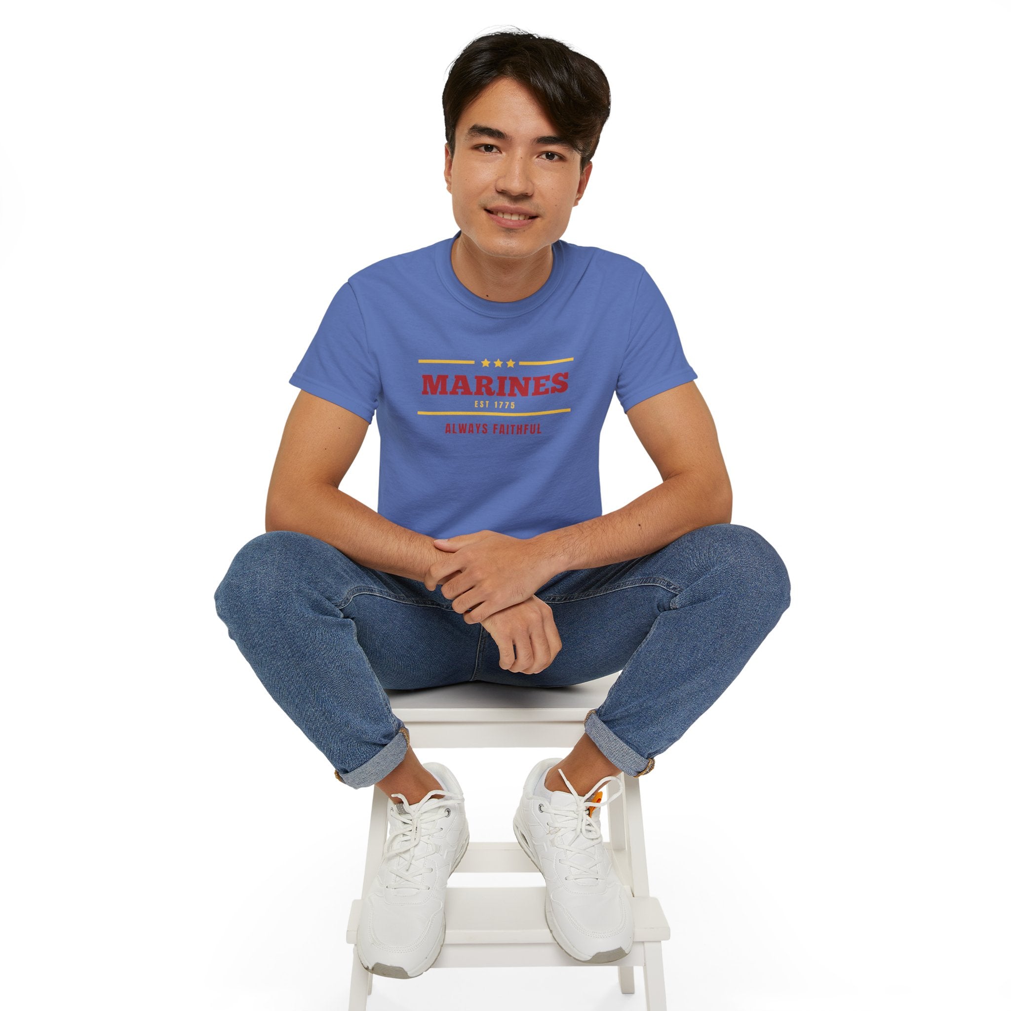 Marines "Always Faithful" Cotton Tee