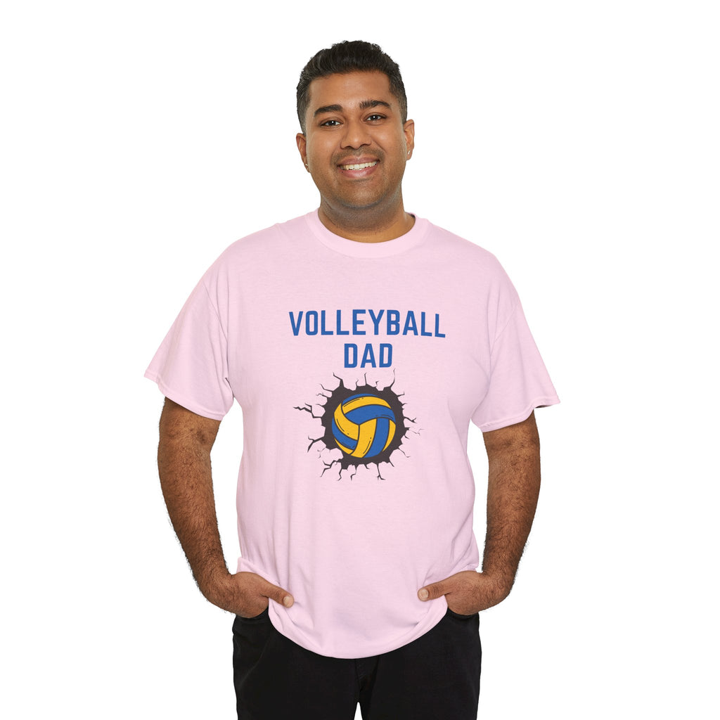 Volleyball Dad T-Shirt — Dad Gift, Volleyball Player Support Tee